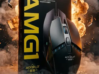 AOQELO AMG1 6D Wired Gaming Mouse – 3200 DPI  - photo 5