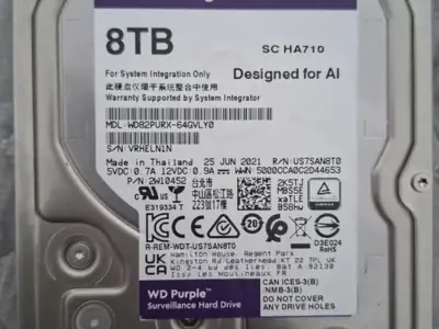 WD Purple 8TB Surveillance Hard Drive - 8TB HDD - Western Digital - photo 1