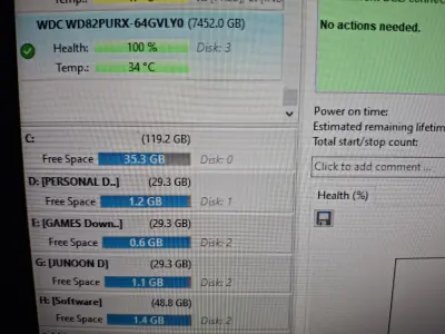 WD Purple 8TB Surveillance Hard Drive - 8TB HDD - Western Digital - photo 3