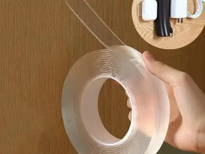 Double side nano tape strong adhesive transparent - photo 2