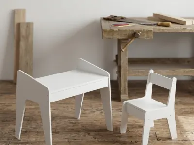Kids Wooden Study Table | Multipurpose Table for Study & Laptop