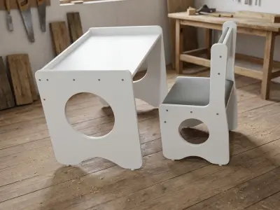 Kids Wooden Study Table | Multipurpose Table for Study & Laptop - photo 4