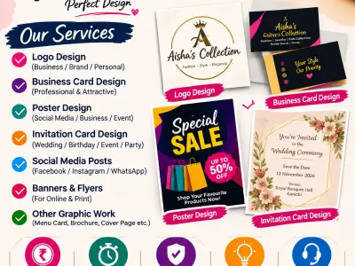 🎨 PROFESSIONAL GRAPHIC DESIGNER SERVICES