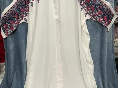 Georgette Printed Classic Abaya - photo 4