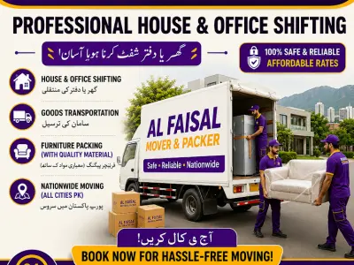 House shifting / office shifting / packer and mover/ packing Services
Ke achi se description like kr