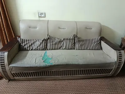 5 Seater sofa set, with covers - photo 1