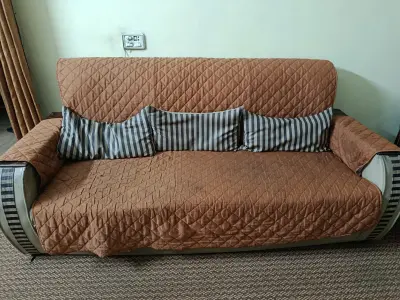 5 Seater sofa set, with covers - photo 4