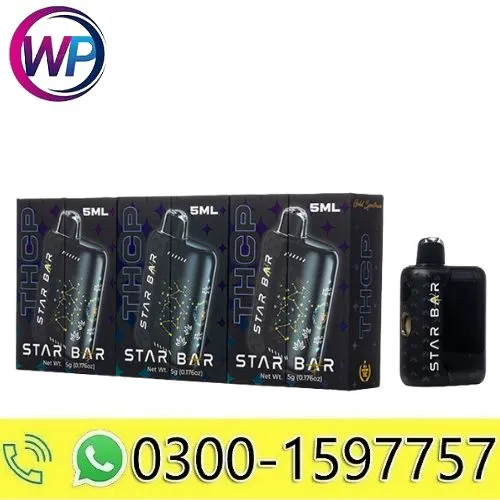 Gold Spectrum Star Bar THCP Disposable 5G In Karachi- 03001597757