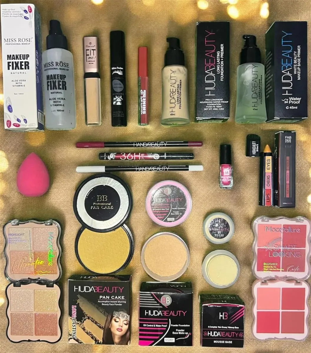 17-in-1 Makeup Set for Women – Complete Makeup Kit for Brides, Eid & Parties