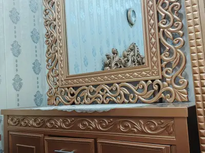 Golden luxury dressing table. - photo 1