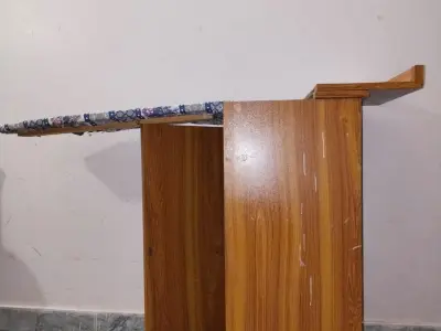 Foldable wooden iron stand - photo 1