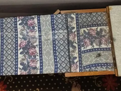 Foldable wooden iron stand - photo 3