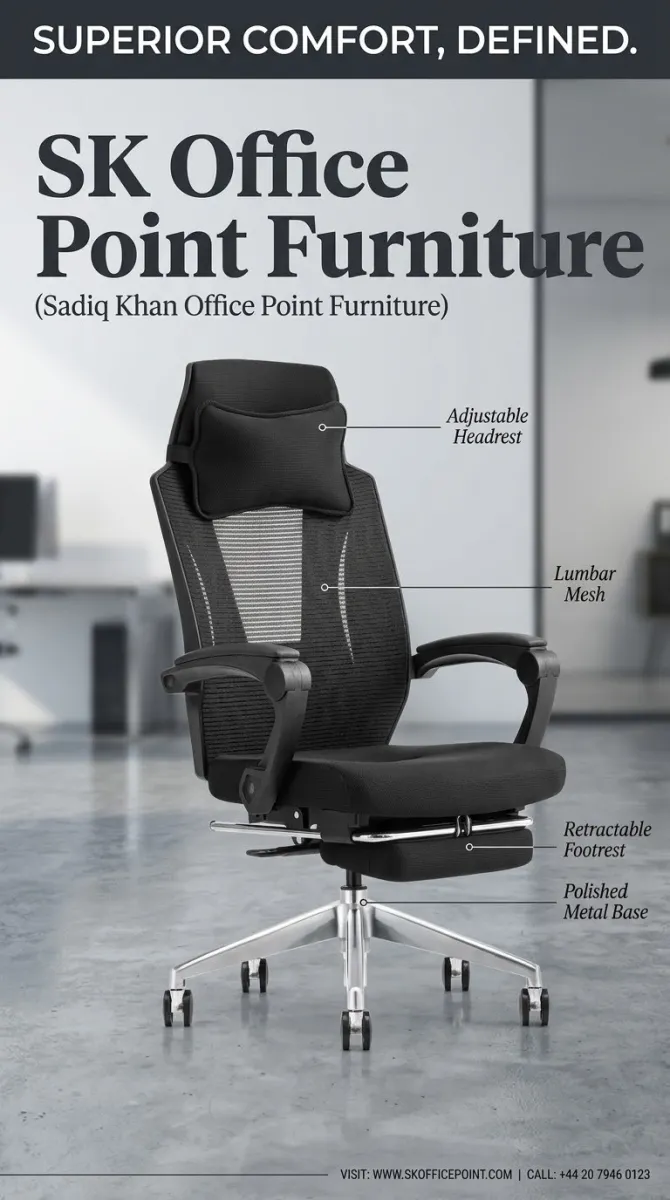 Brand New Ergonomic Office Chair | Mesh | Adjustable