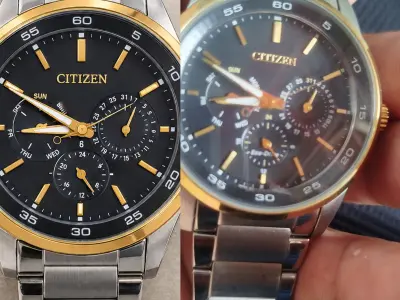 citizen men wrist watch is in awesome condition - photo 3