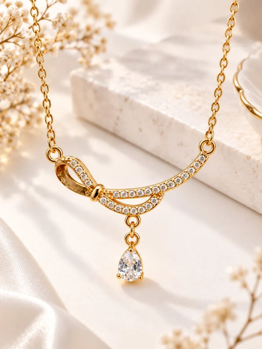 ✨ New Arrival
✨ Trending Designs 
✨ Pure Zirqoon 
✨ Locket
💧 Waterproof