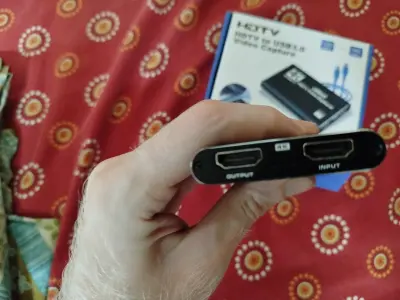 4K HDMI Capture Card | HDMI IN + OUT | USB 3.0 | OBS Support - photo 4