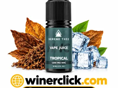 Serene Tree HHC Tropical Vape Juice 1200mg in Karachi - 03000291557 - photo 1