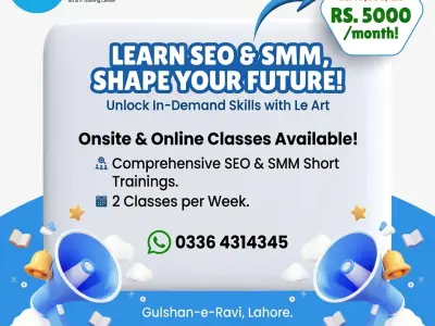SEO and SMM Short Training Course in Lahore