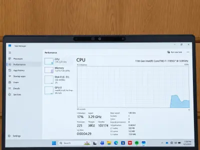 Dell Latitude 7320 | 11th Gen i7 16gb RAM 256gb SSD Carbon Fiber Back - photo 3
