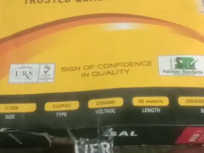 Universal Electrical Cable 7 by 29, 120 Meter Total