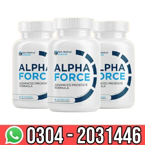 Alpha Force Prostate Formula – Now Available in Pakistan