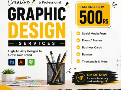 GRAPHIC DESIGNING SERVICES
