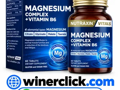 Nutraxin Magnesium Complex with Vitamin B6, Karachi