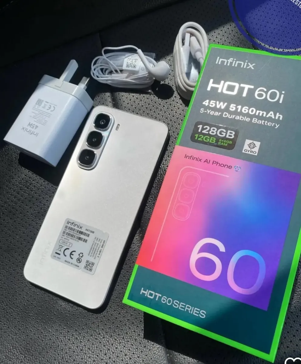 Infinix hot 60i brand new box se nikla ha