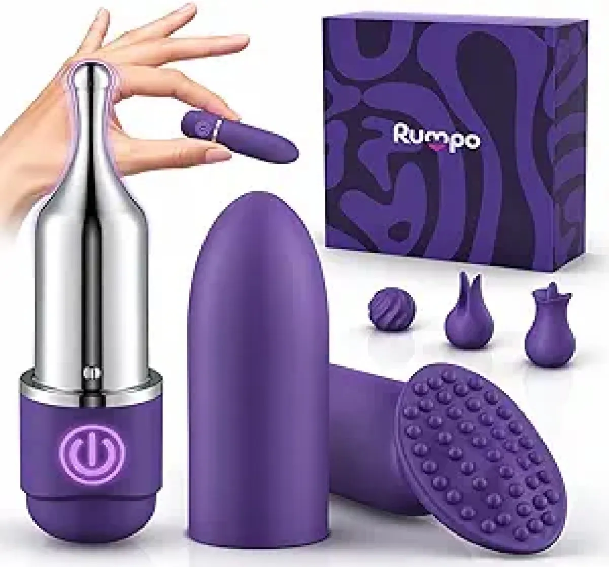 Mini Bullet Vibrator Kit with 5 Attachments In Pakistan
03000379411