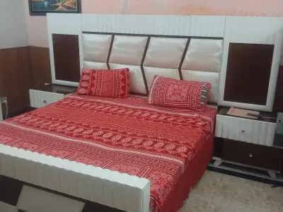 Bedroom Set for Sale – Double Bed, Dressing Table & 2 Side Tables (100% Home Us - photo 3