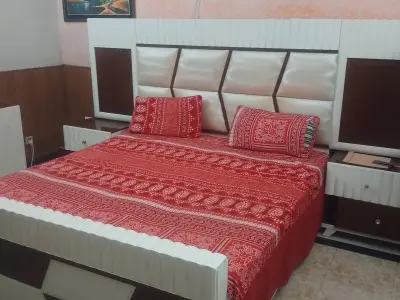 Bedroom Set for Sale – Double Bed, Dressing Table & 2 Side Tables (100% Home Us - photo 4
