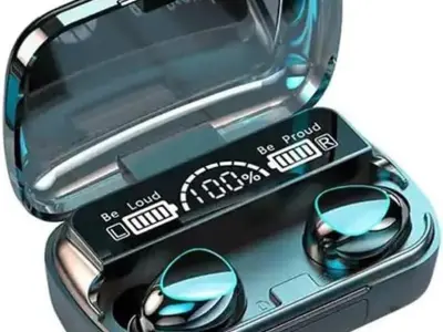 Premium TWS Wireless Earbuds with Digital Battery Display | Bluetooth 5.3 | Blac - photo 4