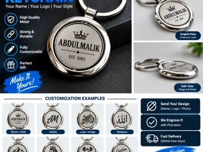 Customized keychain - photo 3