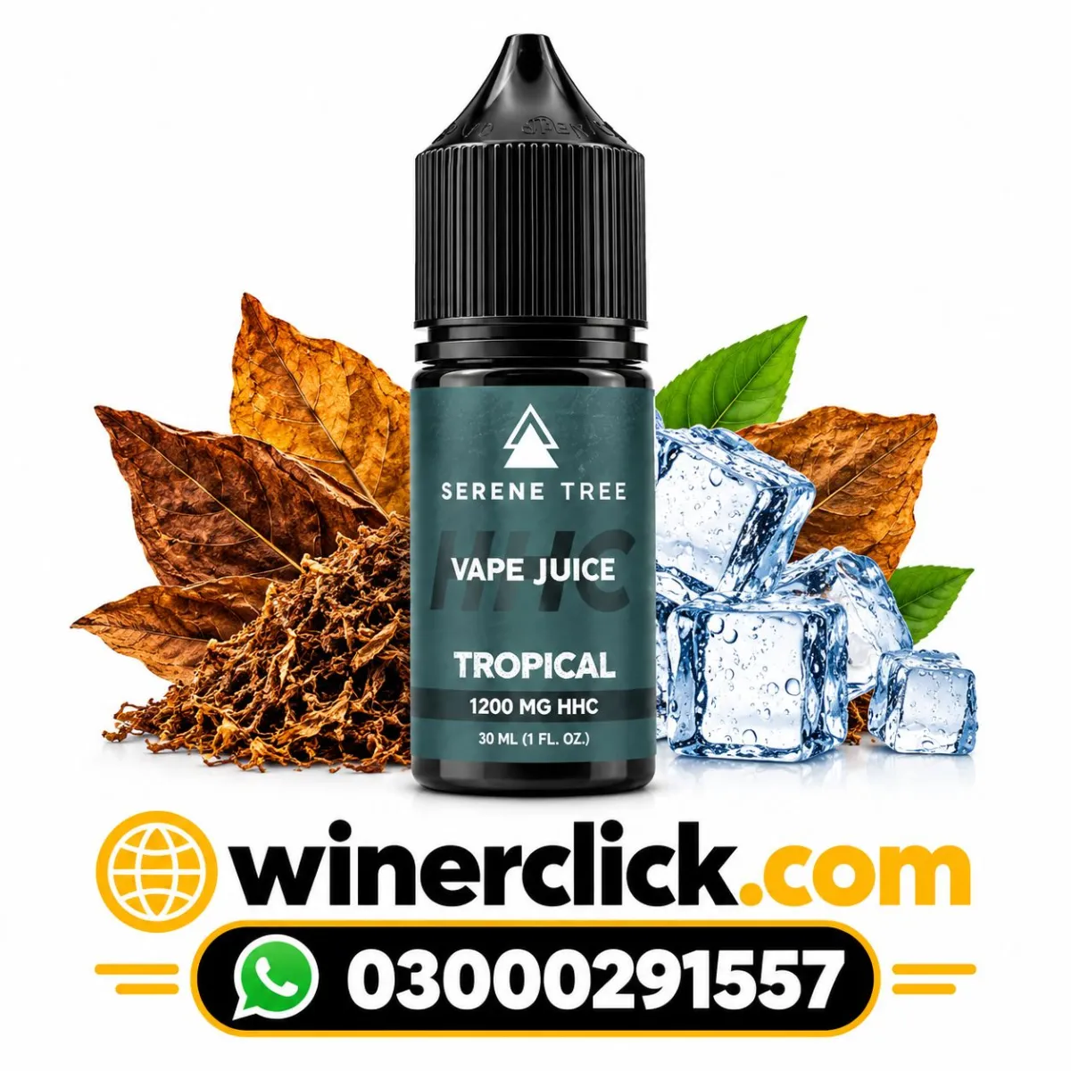 Original Serene HC Tropical Vape Juice in Chaman
