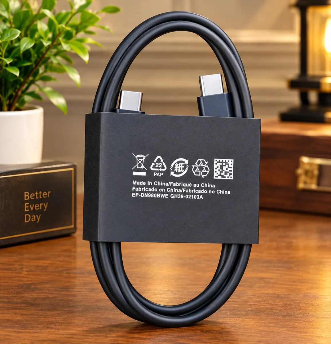 "Type-C to Type-C Fast Charging Cable | Premium Quality | 1 Meter | Multan"