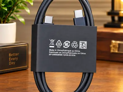 "Type-C to Type-C Fast Charging Cable | Premium Quality | 1 Meter | Multan"