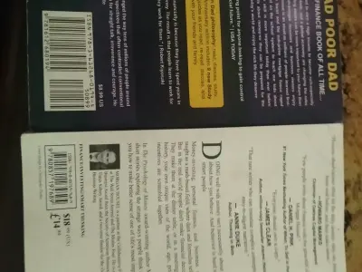 The Psychology of Money+Rich Dad Poor Dad, Excellent condition  - photo 2