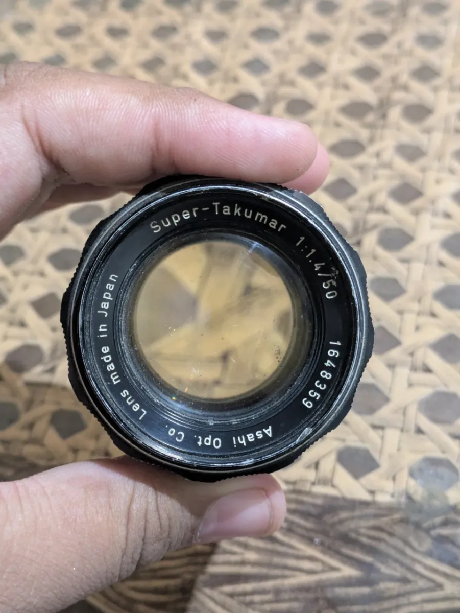 Asahi Pentax Super-Takumar 50mm f/ M42 Lens