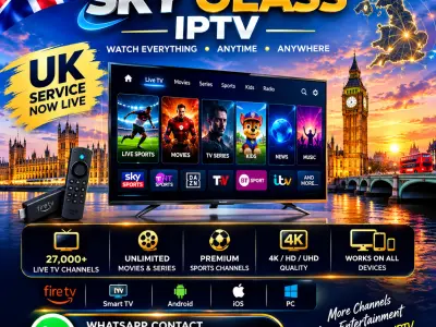 UK IPTV Subscription Guide: SMARTER PRO, Smart TV Activation & SKY GLASS IPTV ?