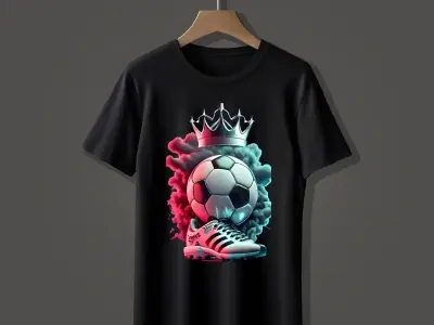 1 Pcs Men's T Shirt Cotton Printed Premium Designa - photo 1