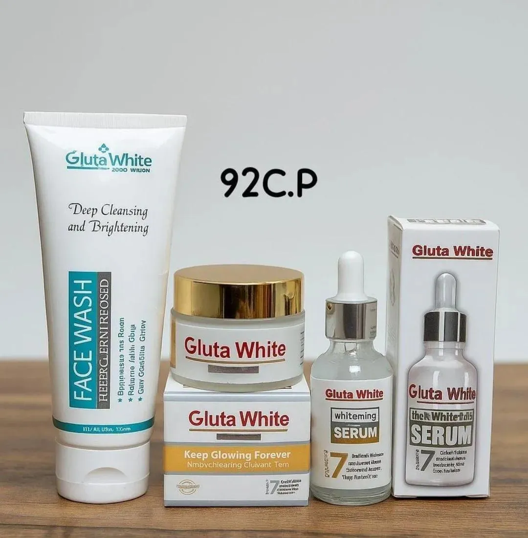 Gulta white 3 in 1 skin care bundle