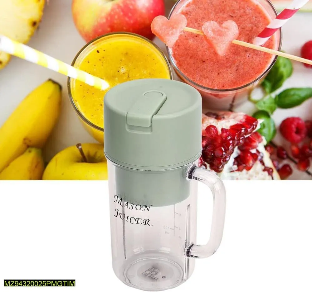 Mini USB rechargeable juicer blender for home and office