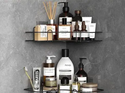 Corner bathroom shelves *Product Name*: Corner Bathroom Shelf Stainless Steel - photo 3