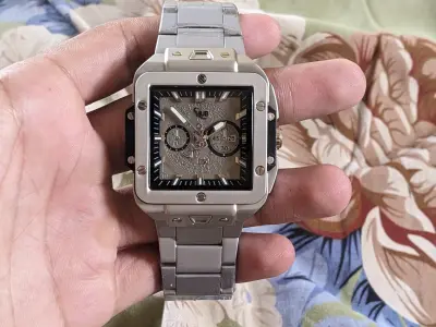 Square Chronograph Watch - photo 3