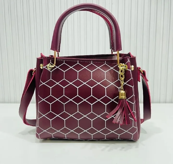 Honeycomb handbags for ladies
