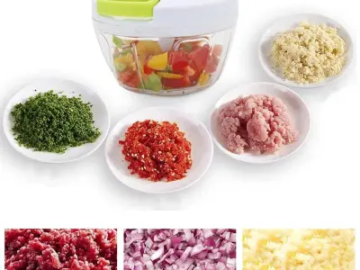 Manual Food Chopper Multicolor Kitchen Tool - photo 3