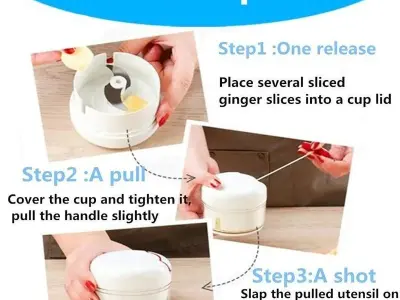 Manual Food Chopper Multicolor Kitchen Tool - photo 4