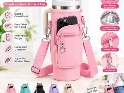 Water Bottle Carrier Quencher Cup Sleeve/Water Bottle Carrier Ba - photo 5