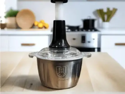 High Quality Stainless Steel Multifunctional 2L Hand Push Choppe - photo 2