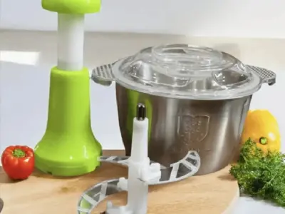 High Quality Stainless Steel Multifunctional 2L Hand Push Choppe - photo 3